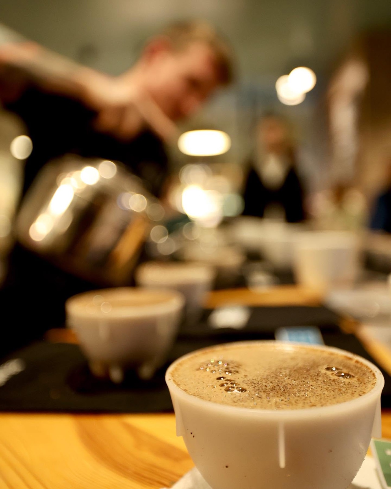 Příprava výběrové kávy v Coffee Park