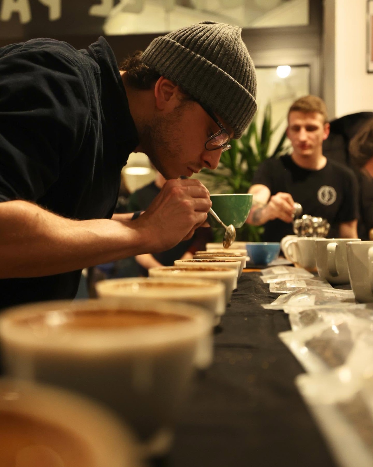 Cupping — ochutnávka kávy v Coffee Park